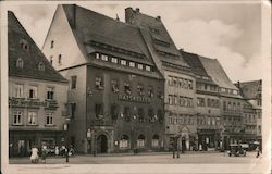 Obermarkt - Town Hall, Ratskeller Freiberg, Germany Postcard Postcard Postcard