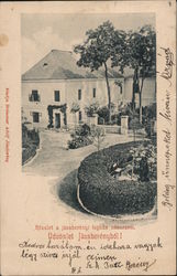 Detail of Jászberényi Hotel Hungary Postcard Postcard Postcard