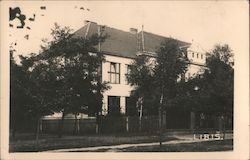 A house in Libiš Postcard