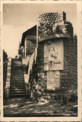 Monument to Maryčka Magdonova, by Petr Bezruč Staré Hamry, Czech Republic Eastern Europe Postcard Postcard Postcard