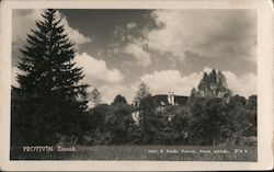 PROTIVIN: Zamek. Postcard