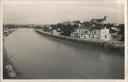 Přerov on the Bečva River Postcard