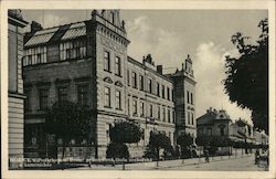 Secondary Sculpture and Stone-Cutting School Hořice v Podkrkonoší, Czech Republic Eastern Europe Postcard Postcard Postcard