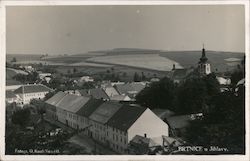 Town Hall, Brtnice, Jihlava District Postcard