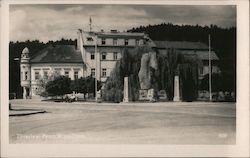 World War I Memorial to the Fallen Postcard