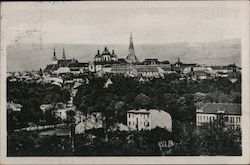 Panorama of Olmütz - Cathedrals Olomouc, Czech Republic Eastern Europe Postcard Postcard Postcard