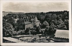 Castle on hte Czech country side Postcard