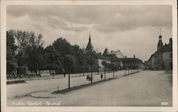 Mírové Street Postcard