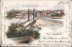 Císař František Josef - Bridge of Emperor Franz Joseph I Postcard