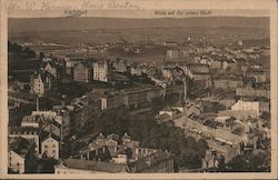 Karlsbad Blick auf die unsere Stadt Germany Postcard Postcard Postcard