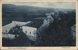 Panorama of Weißwasser Germany Postcard Postcard Postcard