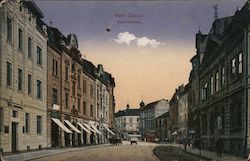 Street Scene Mahr, Austria Postcard Postcard Postcard