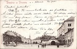 Greeting from Přerov Postcard