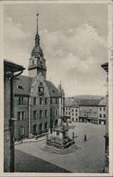 Mähr, Schönberg, Rathaus Šumperk, Czech Republic Eastern Europe Postcard Postcard Postcard