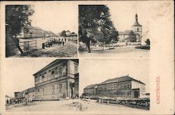 Part of the Village Kmetňoves Postcard