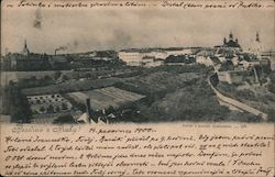 View from Vyšehrad Postcard