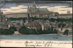 PRAHA - Hradcany Postcard