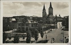 Holy Trinity Cathedral Žilina, Czech Republic Eastern Europe Postcard Postcard Postcard