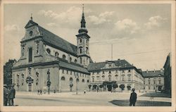 Brunn. St, Thomas Kirche. Postcard