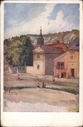 Die Zuckermandler Kirche, by Heinz Pinggera Bratislava, Slovakia Eastern Europe Postcard Postcard Postcard