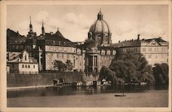 Prague, Convent de croisières Postcard