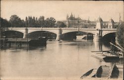 Kaiser Franzens Bridge In Prague Czech Republic Eastern Europe Postcard Postcard Postcard