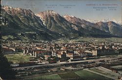 Panorama from the Brenner Road Postcard