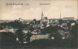 Gross-Sigharts, N-Oe. Gesamtamsicht Austria Postcard Postcard Postcard