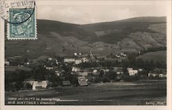 Resort Town in the Giant Mountains Postcard