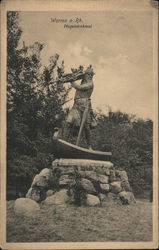 Hague Monument Worms, Germany Postcard Postcard Postcard