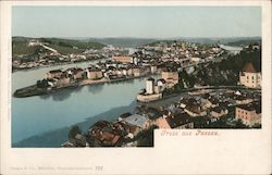 Gruss aus Passau. Germany Postcard Postcard Postcard