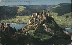 Dürnstein Castle Ruins, Wachau Region Austria Postcard Postcard Postcard