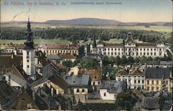 St. Pölten - Schießstattring gegen Kaiserwald Austria Postcard Postcard Postcard