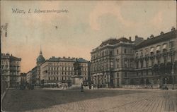 Wien. Schwarzenbergplatz. Austria Postcard Postcard Postcard