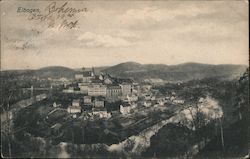 Elbogen - town view Loket, Czech Republic Eastern Europe Postcard Postcard Postcard