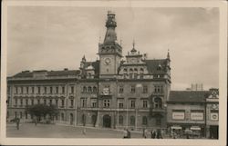 J.V. Stalin Square Kladno, Czech Republic Eastern Europe Postcard Postcard Postcard