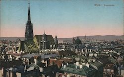 Panorama - St. Stephen's Cathedral Postcard