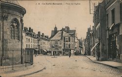 J. B - La Ferté-Bernard. - Place de l'Eglise France Postcard Postcard Postcard