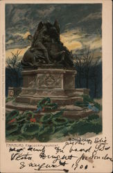 Hamburg, Krieger Monument Germany Postcard Postcard Postcard