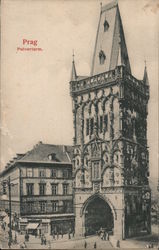 Prag Pulverturm Prague, Czech Republic Eastern Europe Postcard Postcard Postcard