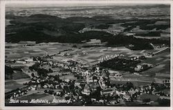 Blick vom Nußſtein Baindorf, Czech Republic Eastern Europe Postcard Postcard Postcard