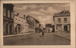 Namesti Miru Zlín, Czech Republic Eastern Europe Postcard Postcard Postcard