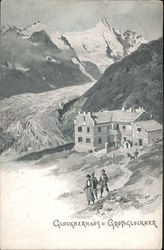 Klockerhaus and Großglockner - High Tauern National Park Postcard