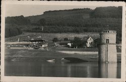 Spa Luhačovice, Údolní Reservoir Postcard