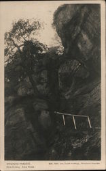 Remains Of The Rock Caslte Staré Hrady And Hradiště Postcard