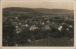 View of Řevnice, Hometown of Martina Navratilova Postcard