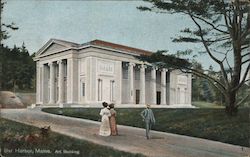 Art Building Postcard