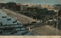 Looking East Balboa, CA Postcard Postcard Postcard