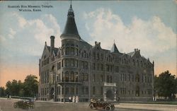 Scottish Rite Masonic Temple Postcard