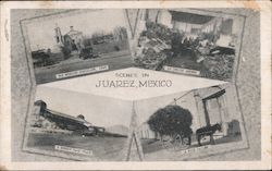 Scenes in Juarez Mexico Postcard Postcard Postcard